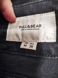 Джинсовая куртка мужская pull bear размер M