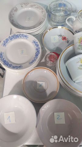 Посуда разная, сервиз СССР