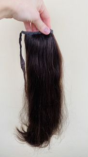 Шиньон из натуральных волос 55 см