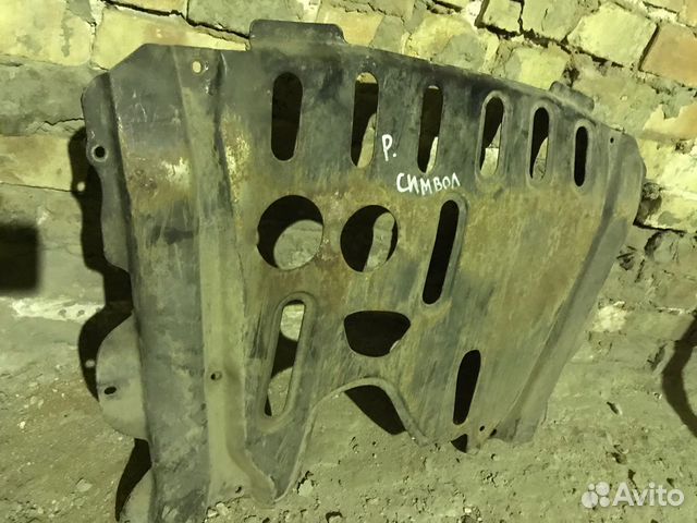 Renault symbol защита двигателя