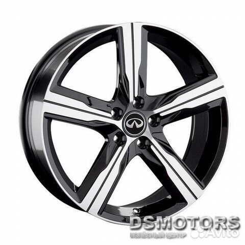 Диски Audi INF51(VV) 8/19 5x112 ET43 d57.1 BKF