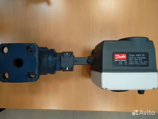 Электропривод с клапаном Danfoss AMV 25 220V