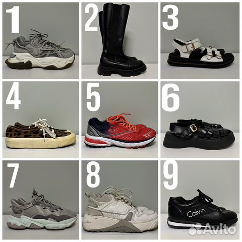 Кроссовки кеды сапоги ботфорты сандали