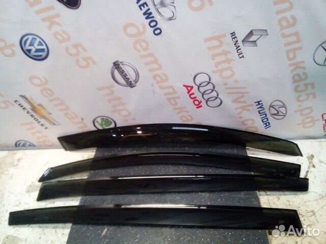 Дефлектора двери ветровики новые Kia Sportage