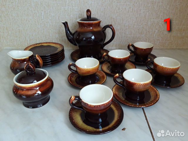 Сервиз, ваза, графин