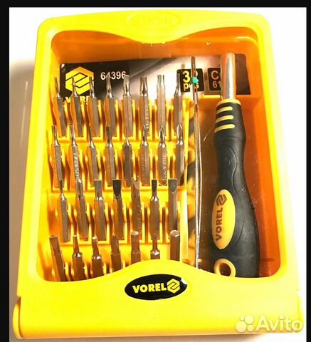 Отвёртка со сменными битами