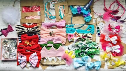 Повязки на голову.Аксессуары для девочки и мальчик