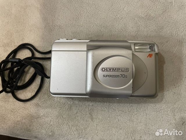 Плёночный фотоаппарат olympus superzoom 70G