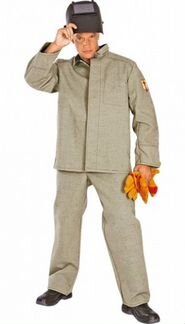 Костюм для защиты от искр и брызг металла