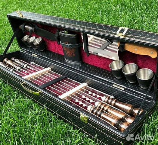 Набор шампуров Подарочный набор для шашлыка