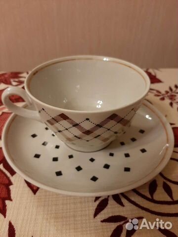 Винтажная чайная пара