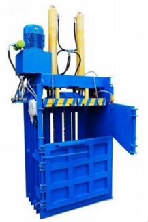 Пресс вертикальный для отходов, картон, пластик пр