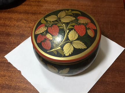 Шкатулка для украшений, дерево, большой обьем