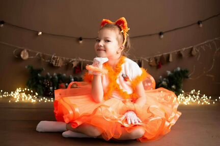 Костюм лисички аренда 2- 5 лет