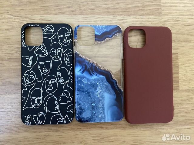 Чехол на айфон 11 про макс / цена за 3 шт