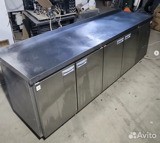 Стол холодильный hicold SN 1111/TN с бортом