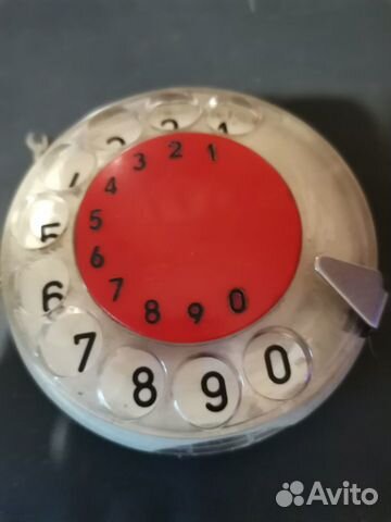 Телефонный диск времен СССР