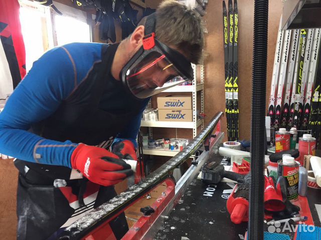 Сервис подготовка беговых лыж