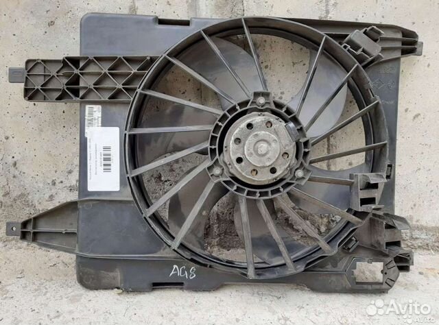 Вентилятор охлаждения renault megane 2