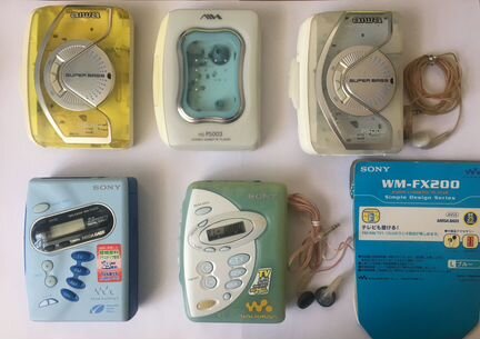 Кассетный плеер sony WM-FX, Aiwa HS-PS