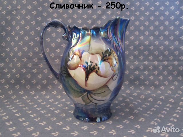 Сливочники, сахарница, солонка, соусница, ваза