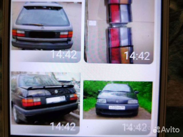 Фонари задние на Пассат Б3 Б4
