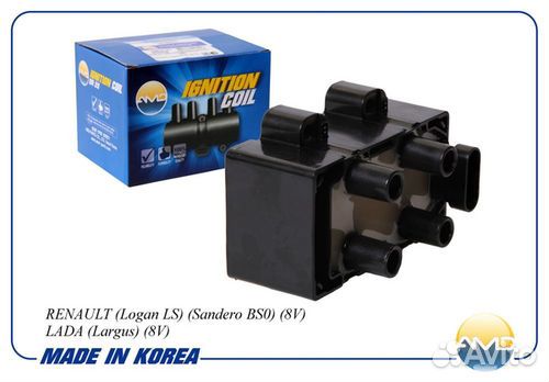 Катушка зажигания (8 клапанов) Renault Logan 1.4