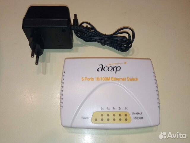 Коммутатор acorp hu5dp настройка