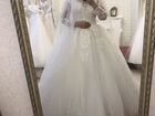 Свадебное платье 48-52 объявление продам