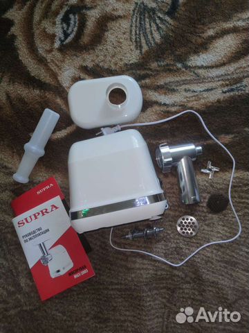 Электромясорубка Supra MGS-2003 неисправная