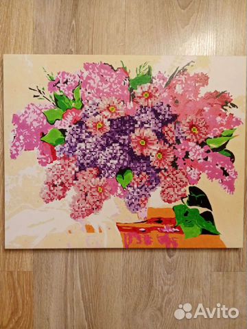 Готовые картины по номерам