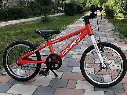 Новый велосипед onro детский 16 runbike