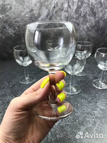 Мини бокалы для вина IKEA 6 шт