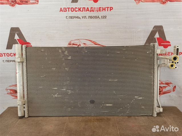 Конденсер (радиатор кондиционера) Jaguar E-Pace