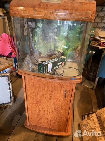Аквариум с тумбой jebo 70 литров