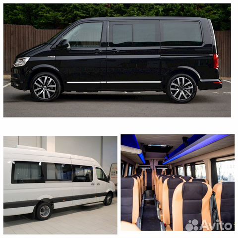 Пассажирские перевозки Volkswagen 7 - 20 мест