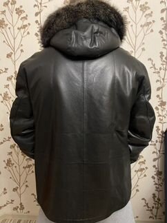 Мужская куртка дубленка 54 размер