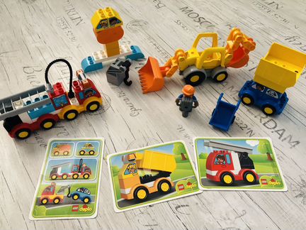 Lego duplo 2 набора машинки