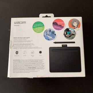 Графический планшет wacom intuos S Bluetooth (CTL