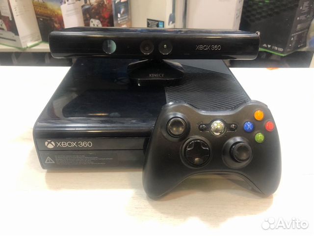 X-Box 360E 500gb + kinect + 140 Игр, Trade-In