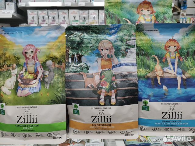 Корм для кошек и собак Zillii