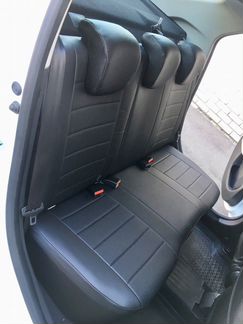 Чехлы Рено Логан 2. Авточехлы из экокожи