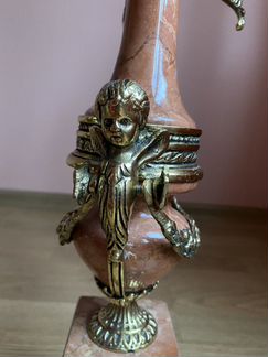 Антикварный часовой гарнитур