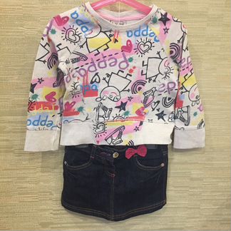 Свитшот(next) +юбка(LC Waikiki)