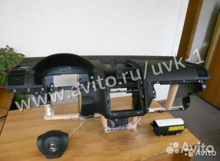 Airbag комплект vw touran с 2010 г. в
