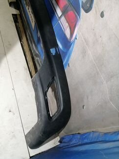 Acura MDX 3 2013-2016 накладка бампера задняя