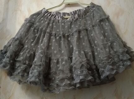 Юбка серая zara