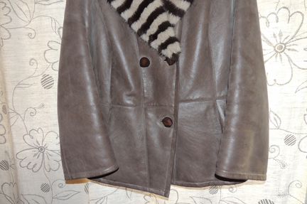 Дубленка короткая легкая