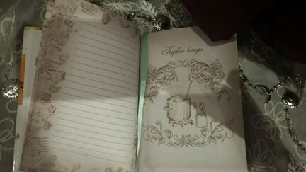 Кулинарная книга ручной работы Рецепты