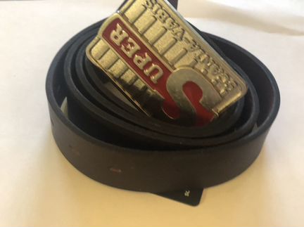 Ремень кожаный с пряжкой Scania Super